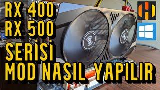 RX470 - RX480 - RX570 - RX580 Bios Mod Nasıl Yapılır | Hiveos ve Windows üzerinden nasıl rom atılır