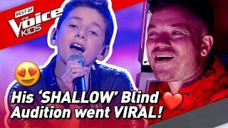 Max' beautiful ANGELIC VOICE made the coaches fall in love in!  | The Voice Kids