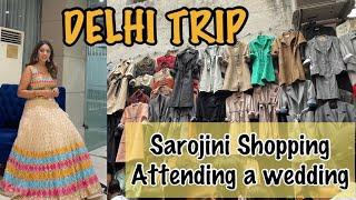 My trip to Delhi, Sarojini Shopping & Mamu's Wedding, Styledby Mohini