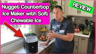 Nugget Countertop Ice Maker with Soft Chewable Ice REVIEW