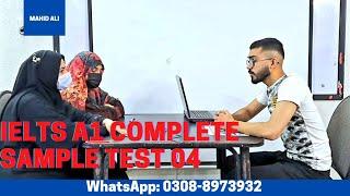 IELTS Life Skills A1 Sample Test 04 Complete │ Speaking and Listening │ Latest Test 2021 │ Mahid Ali