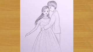 How to sketch a couple || Gali Gali Art ||