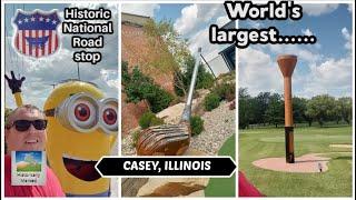 Historic National Road stop: Casey, Illinois (2023)