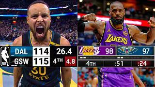 NBA "Craziest GAME WINNERS and CLUTCH SHOTS of 2024-25 Season" INSANE AMOUNT ALREADY 