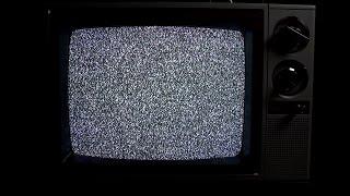 Analog CRT TV Static / White Noise for ASMR, Sleep, Studying, Poltergeists, Etc. (1985 Hitachi)