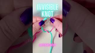 Super strong invisible yarn join #crochet #crochettutorial #easycrochet #yarn #yarnlove