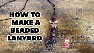 How to Make a Beaded Lanyard