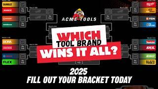 ACME Tools SALE ‘Last Brand Standing’ Submit Your Bracket to Win