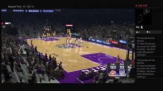 NBA 2K21. Lakers @ Kings. Preseason. PS4 Gameplay