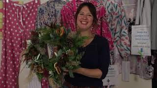 Wild Christmas Wreath Making Workshop with Sew In Brighton - Trailer