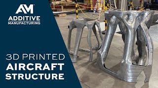 Machining Aids Fatigue Strength for 3D Printed Aircraft Structure