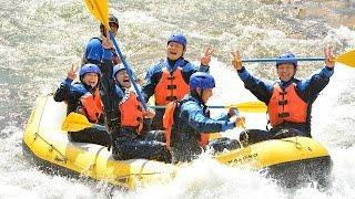 Summer Rafting in Niseko