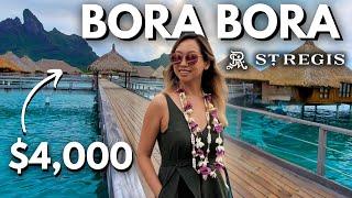 St. Regis Bora Bora: $4,000/Night Overwater vs Beach Bungalow ️  BEST Luxury Resort In Bora Bora