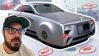 I fix Justin Bieber's one off Rolls Royce Wraith