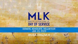 MLK Day of Service 2024 - I have a Dream Speech - Islamic Relief USA