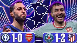 INTER BEAT ARSENAL | CORREA LATE WINNER FOR ATLETICO OVER PSG | PSG ARE IN TROUBLE