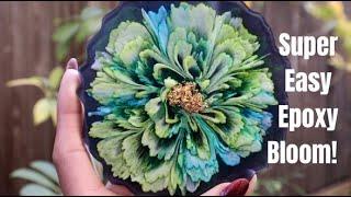 The EASIET Way to Make an Epoxy Resin Bloom! Don't Miss This Video!