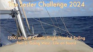 Jester Challenge 2024. Sailing a 1970 Contessa 26 1400 miles non stop single handed