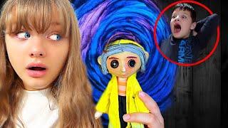 CORALINE REWIND! Coraline In Real Life with Aubrey (The Movie)