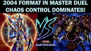 2004 TIME TRAVEL TRIAL - HOW TO WIN IN GOAT FORMAT BEST CHAOS CONTROL DECK - Master Duel Tryout