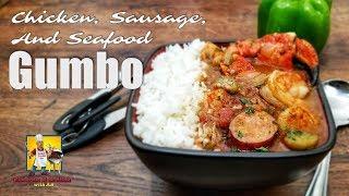 Seafood Gumbo Recipe | #SoulFoodSunday | Crock Pot Recipe