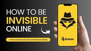 How to be Invisible Online