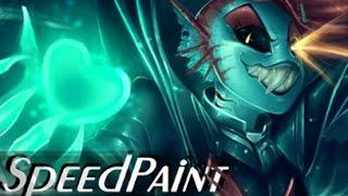 Undyne the Undying SPEEDPAINT - The True Hero (Undertale)