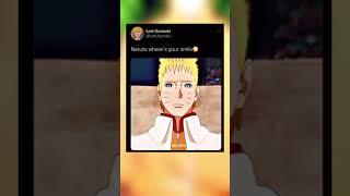 Naruto where's your smile . Naruto sad edit