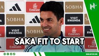 Saka is BACK and could START | Mikel Arteta | Arsenal v Fulham