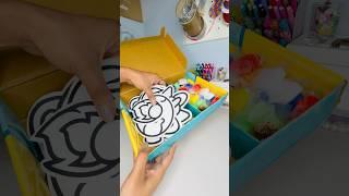 Unboxing Clay Stickers #crafteraditi #unboxing #youtubepartner #shorts #ASMR @CrafterAditi