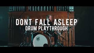 Hollow Front - “Don’t Fall Asleep” - Drum Playthrough - Devin Attard