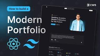CREATE a Stunning REACT JS Portfolio Website in 3 Hours