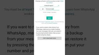 use uk number for free in your whatsapp #whatsapp #fakewhatsapp #fakewhatsapp2023#viral #viralshorts