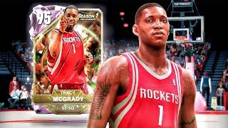 FREE LEVEL 40 PINK DIAMOND TRACY MCGRADY GAMEPLAY! SHOULD YOU GRIND FOR LEVEL 40 IN NBA 2K25 MyTEAM?