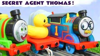 Thomas The Train becomes a Secret Agent in this Toy Train Story