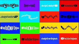 YouTube Originals Falling Words Ident Effects (Klasky Csupo 2001 Effects) Combined ^2