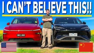 2025 Tesla Model Y vs BYD Sealion 7: I'M SWEATING… WHO WILL WIN?!