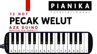 Pianika Telolet Basuri PECAK WELUT 12 NOT - Tutorial Pianika