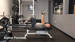 Supine Shoulder Flexion