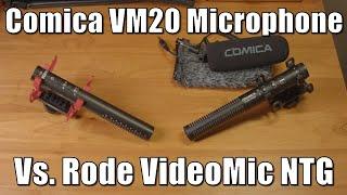 Comica VM20 Microphone Review, Compared to VideoMic NTG