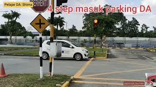 Step masuk parking ️ DA dgn cara 4 step (4 tanda )#lesenmemandu#sideparking#keretaauto