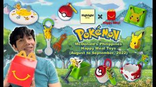 2022 Pokemon Mcdonalds Toys (Pokemon Happy Meal Toys Philippines)