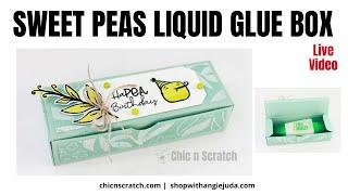 Sweet Peas Liquid Glue Box