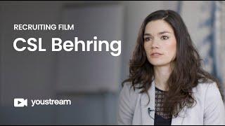 CSL Behring | Recruiting Film | youstream Videoproduktion