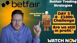 0 - £1000 Challenge | Day THREE using automated Bots to make a Daily Profit