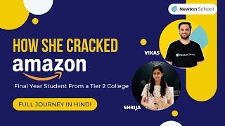 Successful Interview - How she cleared Amazon Interview? Final year B.Tech, ECE student | Tech Talk