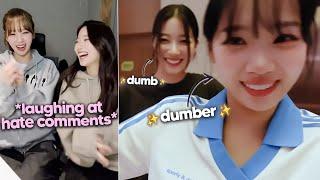 chaewon & kazuha the dumb and dumber duo of le sserafim