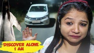 DISCOVERING MOST HAUNTED PLACE ALONE AT  1 AM || Deepti Vlog