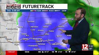 FIRST ALERT: Heavy snow possible as we end workweek