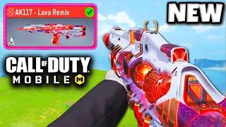 *NEW* MYTHIC AK117 - LAVA  (COD MOBILE)